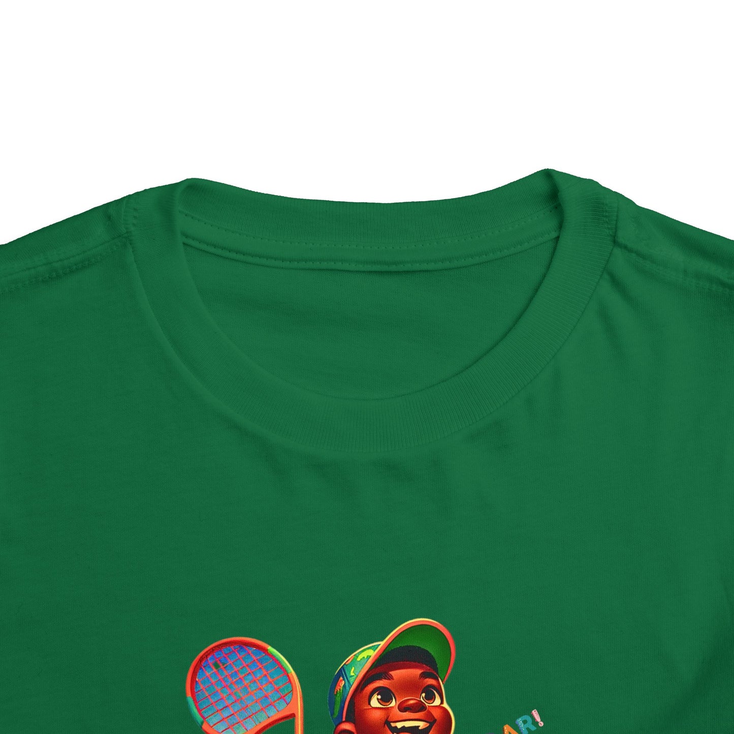 Boys Tennis Tee - Game, Set, Match - Dino 1