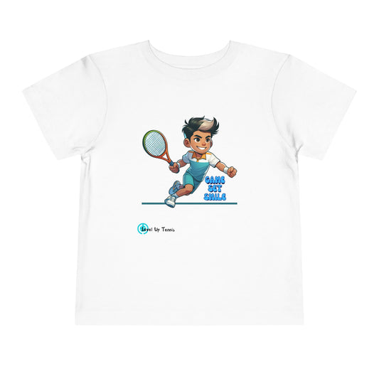 Boys Tennis Tee - Game, Set, Smile!