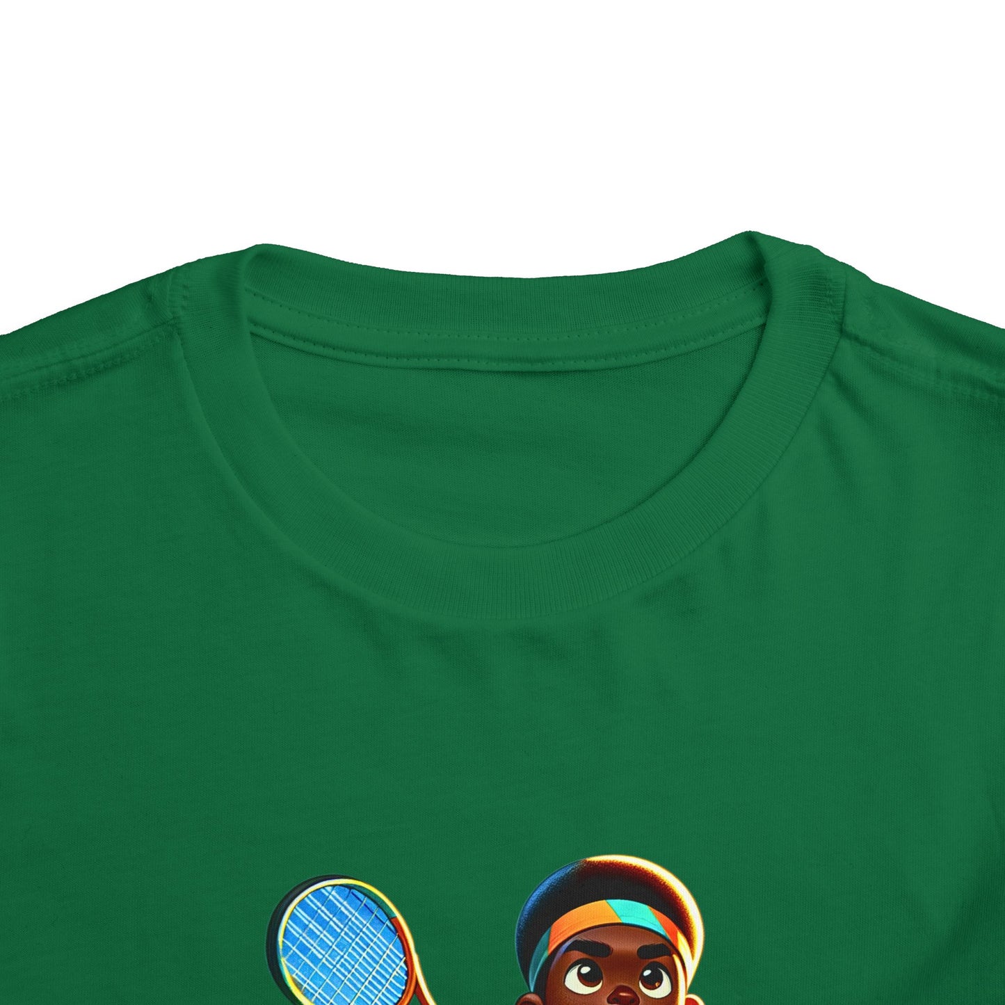 Boys Tennis Tee - Game, Set, Match - Dino