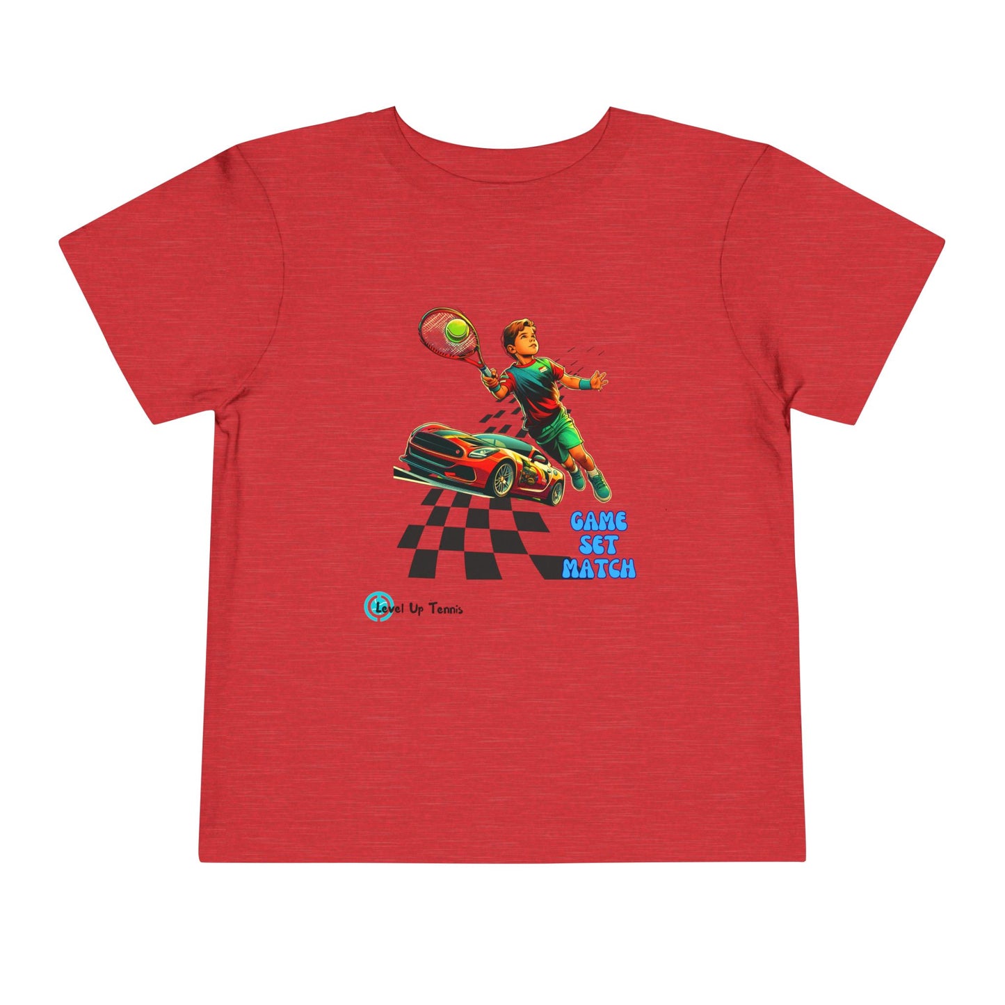 Boys Tennis Tee - Game, Set, Match - Racer